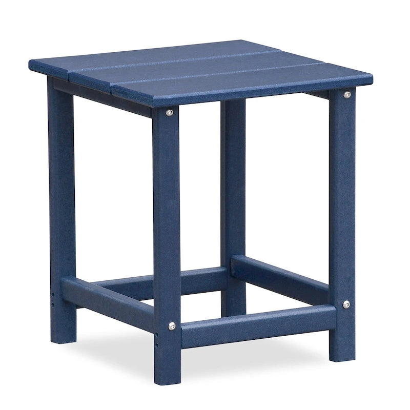 Folding Outdoor Adirondack Chair for Relaxing, HDPE All-weather Fire Pit Chair, Patio Lawn Chair