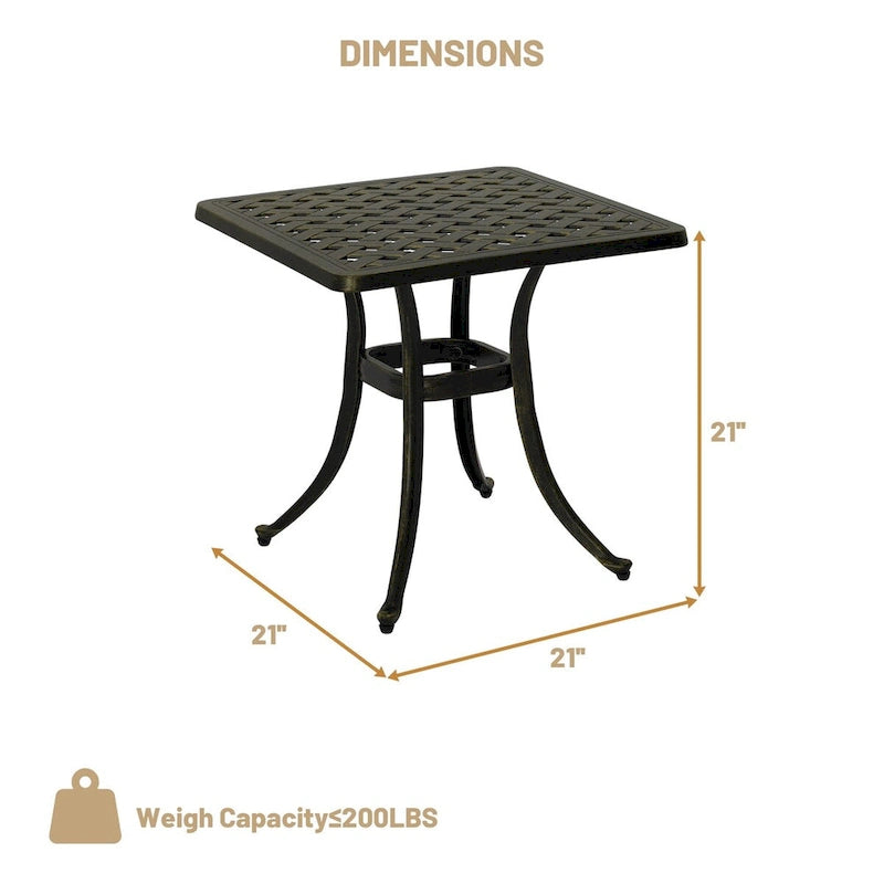 Coffee Table - Bronze