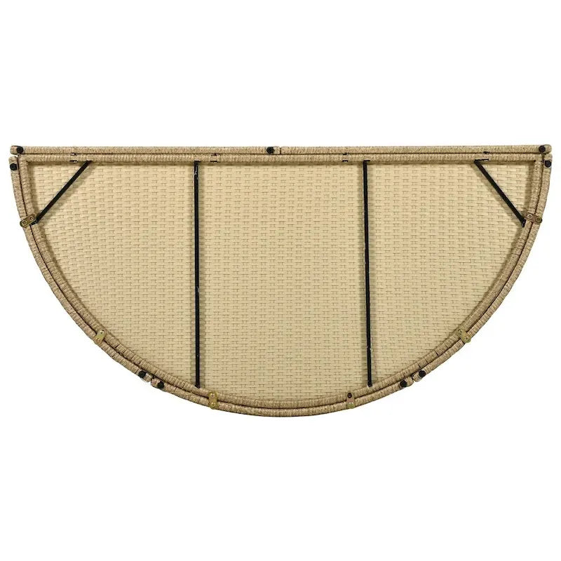 Patio Wicker Rattan Daybed Set with Retractable Canopy and Pillows
