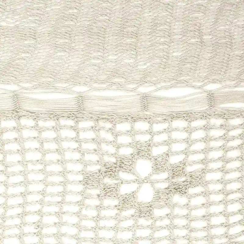 Handmade White Cotton Maya Daydream Hammock (Mexico)