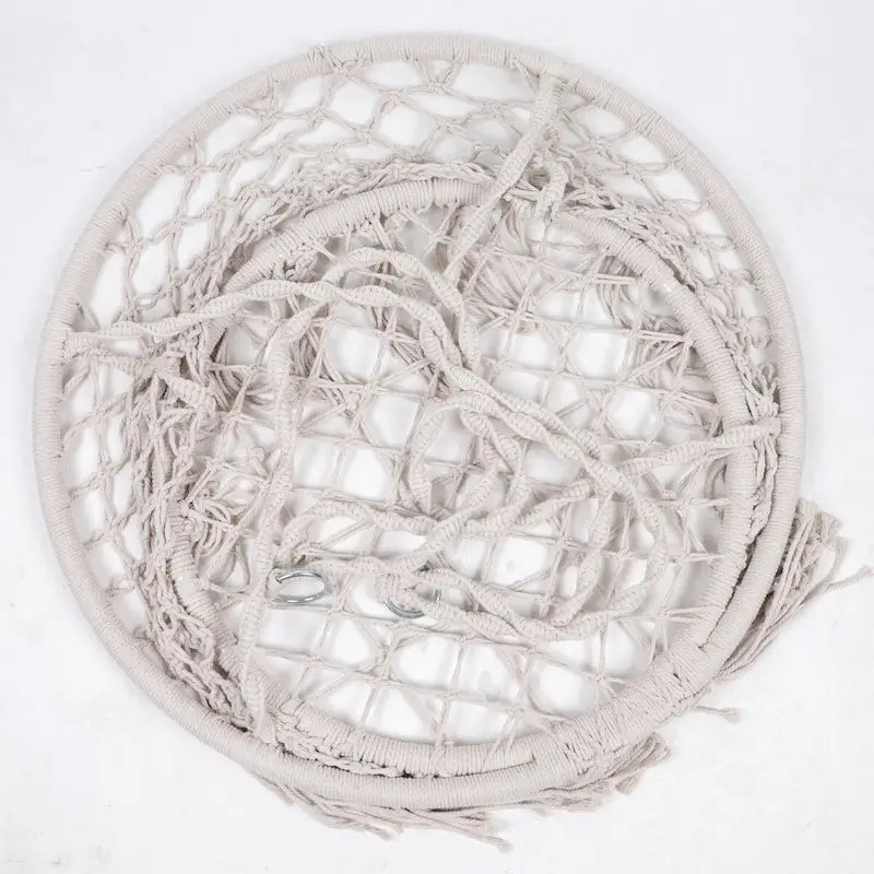Hanging Cotton Rope Hammock Swing