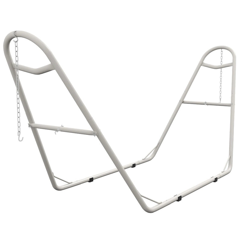 Portable Hammock Stand for 2 Person, Adjustable Steel Frame Hammock Stand for 9-14ft Hammocks