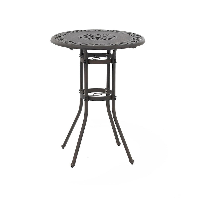Outdoor 32-inch Round Aluminum Table