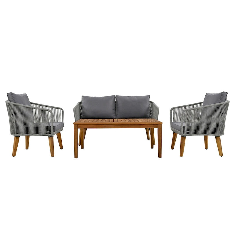 4-Piece Patio Conversation Set