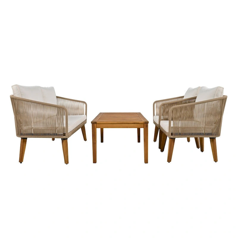 4-Piece Patio Conversation Set